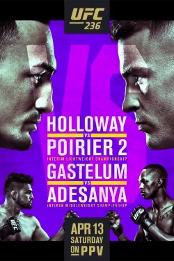 Watch UFC 236: Holloway vs. Poirier 2 Movies Online Free