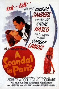 Watch A Scandal in Paris Movies Online Free